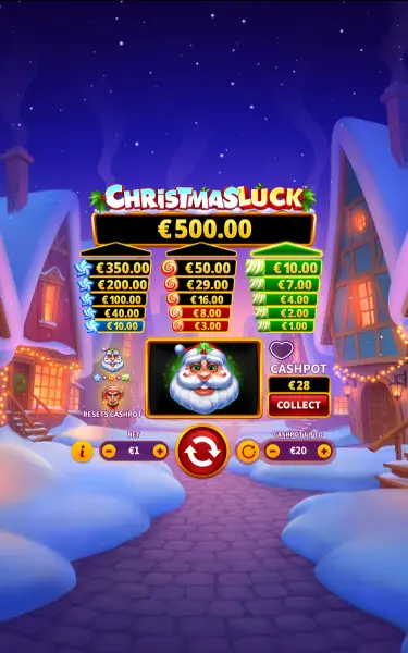 Phiên bản di động của slot Christmas Luck