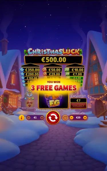 Chơi slot Christmas Luck trên điện thoại thông minh