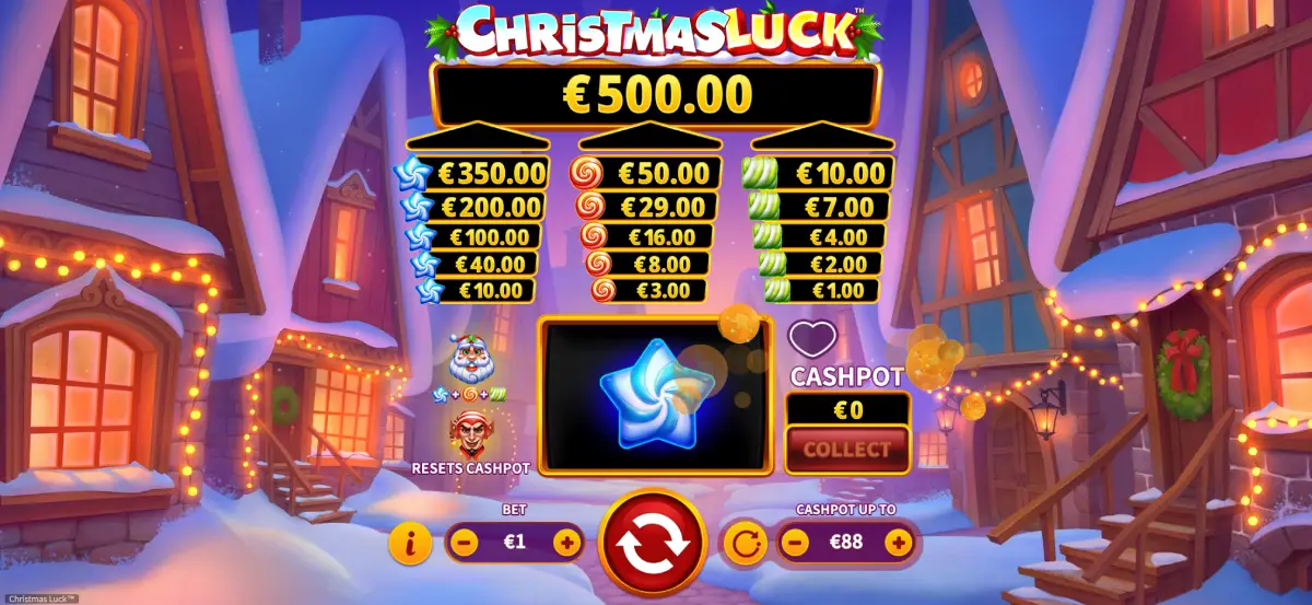 Chơi trò chơi slot Christmas Luck bằng tiền thật!